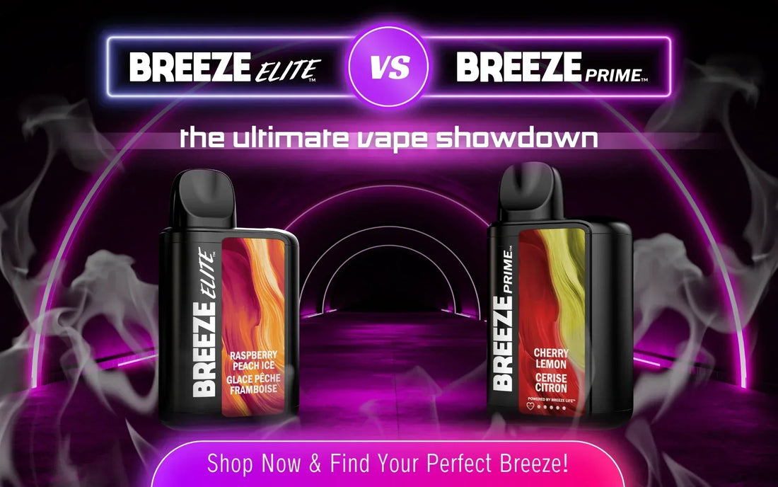 Breeze Prime vs. Breeze Elite in Canada: Which Vape Reigns Supreme SHOP BREEZE Breeze Prime vs. Breeze Elite in Canada: Which Vape Reigns Supreme SHOP BREEZE
