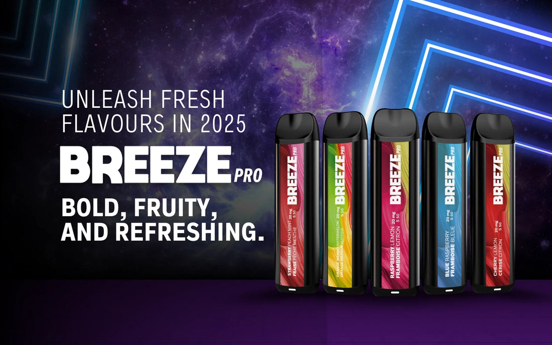 Unleash Fresh Flavors in 2025: Breeze Pro Vapes — Bold, Fruity, and Refreshing