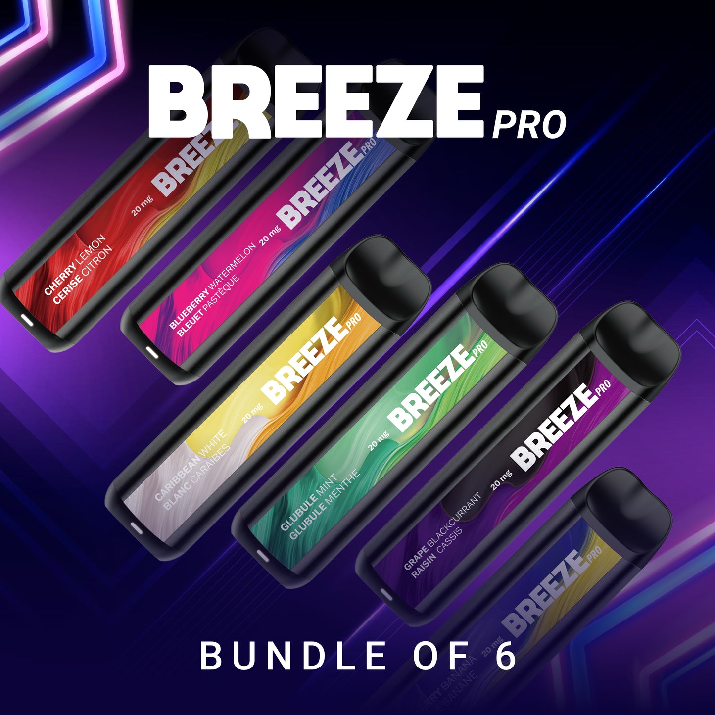 Breeze Pro Pack of 6