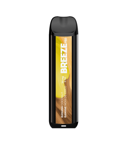 Breeze Pro Banana Coconut Disposable Vape 2000 Puffs SHOP BREEZE Breeze Pro Banana Coconut Disposable Vape 2000 Puffs SHOP BREEZE